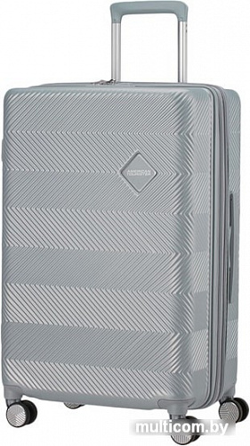 Чемодан-спиннер American Tourister Flylife Sky Silver 67 см