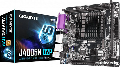 Материнская плата Gigabyte J4005N D2P (rev. 1.0)