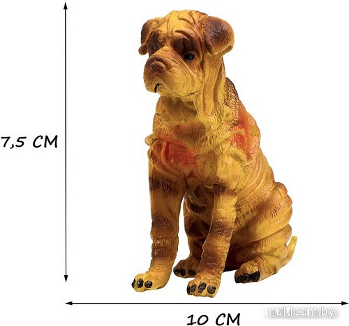 Фигурка Masai Mara На ферме. Собака шарпей MM212-192