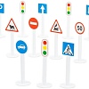 Развивающая игрушка Полесье Дорожные знаки №1 (18 элементов) 64196