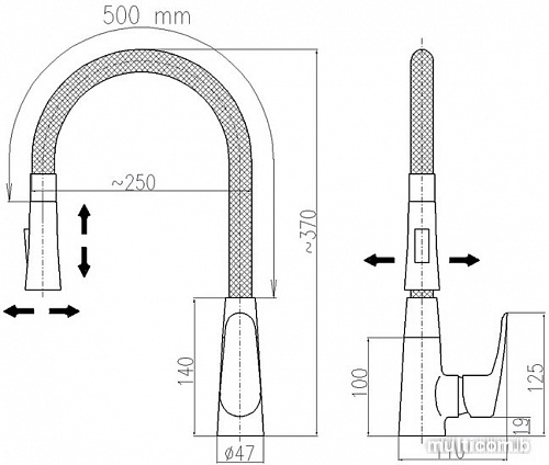 Смеситель Slezak RAV AM719.5-10C