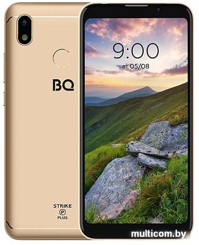Смартфон BQ-Mobile BQ-5535L Strike Power Plus (золотистый)
