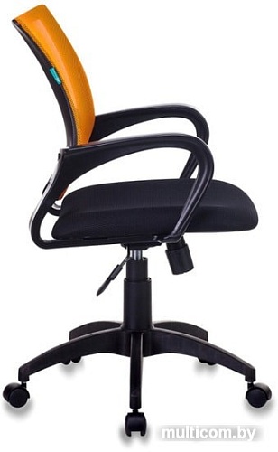 Кресло Бюрократ CH-695N/OR/TW-11 (черный/оранжевый)