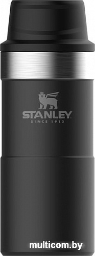 Термокружка Stanley Classic 0.35л One hand 2.0 10-06440-015 (черный)