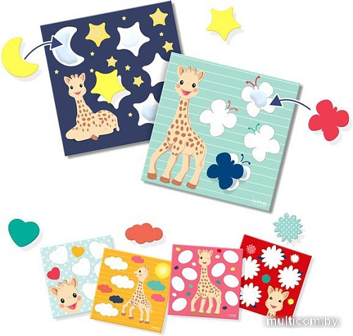 Набор для создания поделок/игрушек SES Creative My First Приклей и найди нужную фигурку 14495