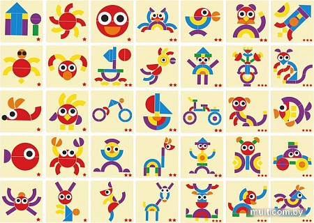 Мозаика/пазл Baby Toys Wood 04055