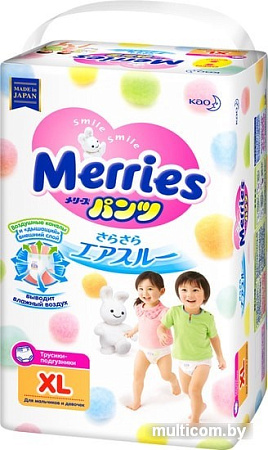 Трусики-подгузники Merries XL (38 шт)