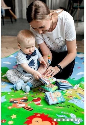 Развивающая игрушка Крошка Я Мои первые слова Мягкая книжка-шуршалка 2942001