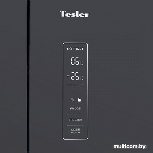 Четырёхдверный холодильник Tesler RCD-480I Graphite