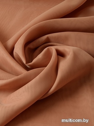 Тюль Велес Текстиль 300В (265x300, светло-коричневый)