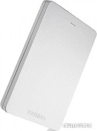 Внешний жесткий диск Toshiba Canvio Alu HDTH310ES3AB 1TB (серебристый)