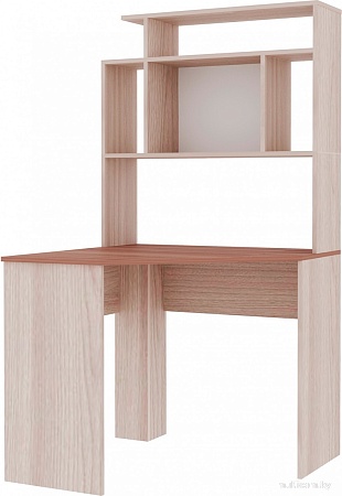 Стол Памир ПКС-8 угловой (ясень шимо темный/ясень шимо светлый)