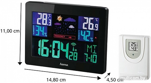 Метеостанция Hama Color EWS-1400