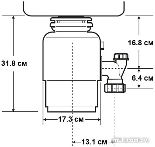 Измельчитель пищевых отходов InSinkErator S60