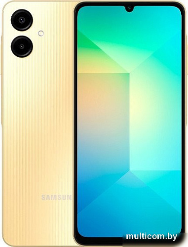 Смартфон Samsung Galaxy A06 SM-A065F 6GB/128GB (золотистый)