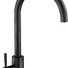 Кухонная мойка БелЭворс Flexi L + смеситель W4998-3-22 (черный)