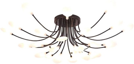 Люстра средней высоты Arte Lamp Guimet A7423PL-28BK