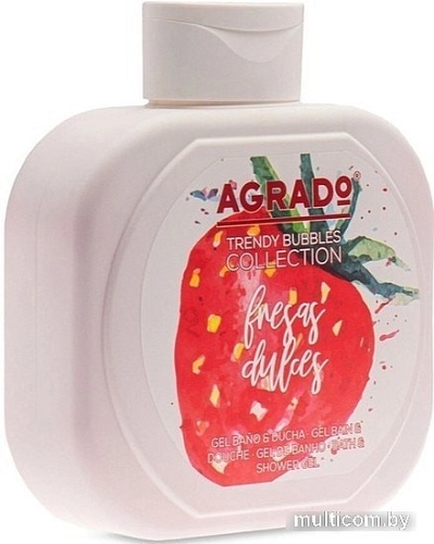 Agrado Гель для душа Bath & Shower Gel Sweet Strawberries 750 мл