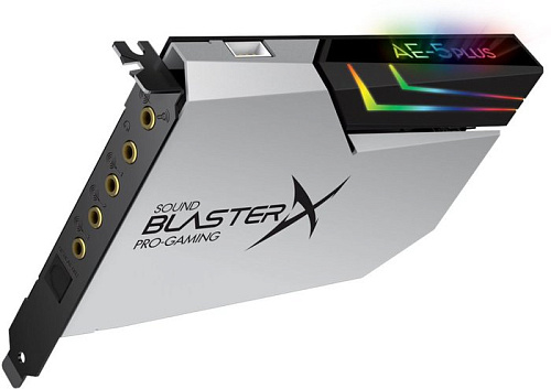 Внутренняя звуковая карта Creative Sound BlasterX AE-5 Plus Pure Edition