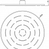 Верхний душ Jaquar Maze OHS-CHR-1623