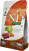Корм для кошек Farmina N&D Pumpkin Grain Free Venison & Apple 0.3 кг