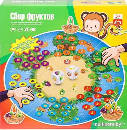 Настольная игра Huada Сбор фруктов Y25458046