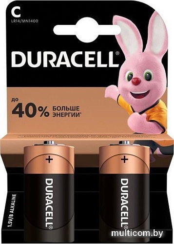 Батарейка DURACELL Basic LR14 2 шт