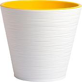 Кашпо Liveingreen Конус (2.3л, белый)