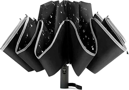 Складной зонт SunShine Flash Reverse 8011.02 (черный)