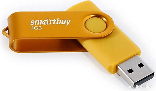 USB Flash SmartBuy Twist 4GB (желтый)
