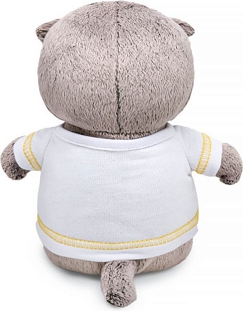 Классическая игрушка BUDI BASA Кот Басик Baby в футболке с автопортретом 10852062