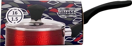 Кастрюля с длинной ручкой Vitesse Carmina VS-4253