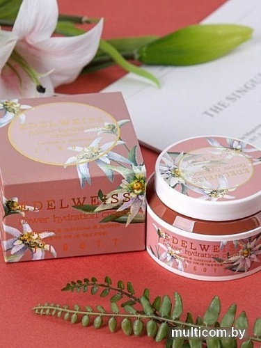 Jigott Крем омолаживающий с экстрактом швейцарского эдельвейса 100 мл