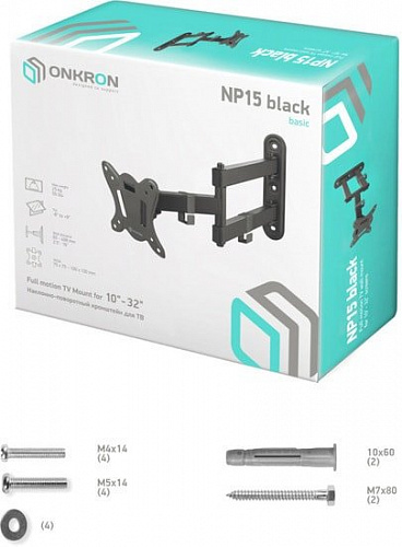 Кронштейн Onkron NP15 (черный)