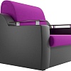Кресло Лига диванов Сенатор 100697 60 см (фиолетовый/черный)