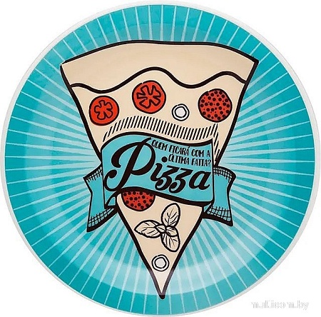 Тарелка обеденная Oxford J02B-6802 (голубой)