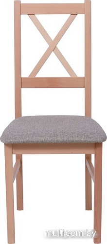 Стул DREWMIX Nilo 10 (серо-бежевая ткань 5в/бук)