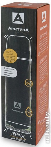 Термос Арктика 102-750 750мл (черный оникс, глянцевый)