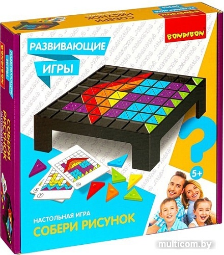 Мозаика/пазл Bondibon Собери рисунок ВВ4476