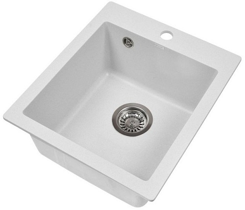 Кухонная мойка Wisent 420-28W (с сифоном GER013)