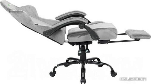 Кресло VMM Game Throne OT-B31-VRGY (велюр серый)