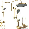 Душевая система Rea Max Gold REA-P6617
