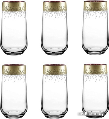 Набор стаканов для коктейлей Promsiz ERAN430-1015/S/Z/6