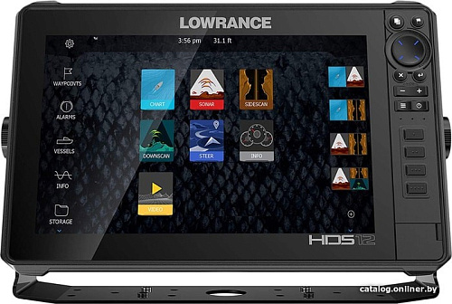 Эхолот-картплоттер Lowrance HDS-12 LIVE с датчиком Active Imaging 3-в-1