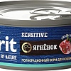 Натуральный корм для кошек Brit с чувствительным пищеварением с мясом ягненка 100 г