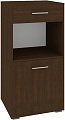 Тумба для обуви Кортекс-мебель Лара ТП2 км.02423 (венге темный)
