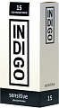Гладкие презервативы Indigo Sensitive №15 ультратонкие