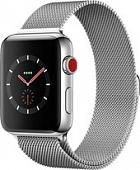 Apple Watch Series 3 LTE 42 мм (сталь/миланский браслет)