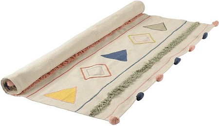 Ковер для жилой комнаты Tkano Ethnic TK20-DR0001 1.2x1.8 м (птицы)