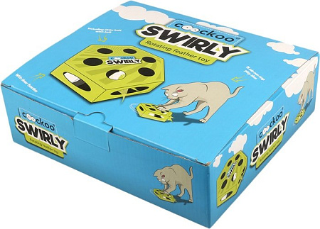 Игрушка для кошек Coockoo Swirly 699/458822 (лайм)